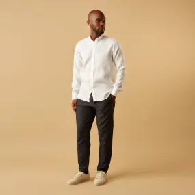 White Linen Weekend Fit Blake Shirt