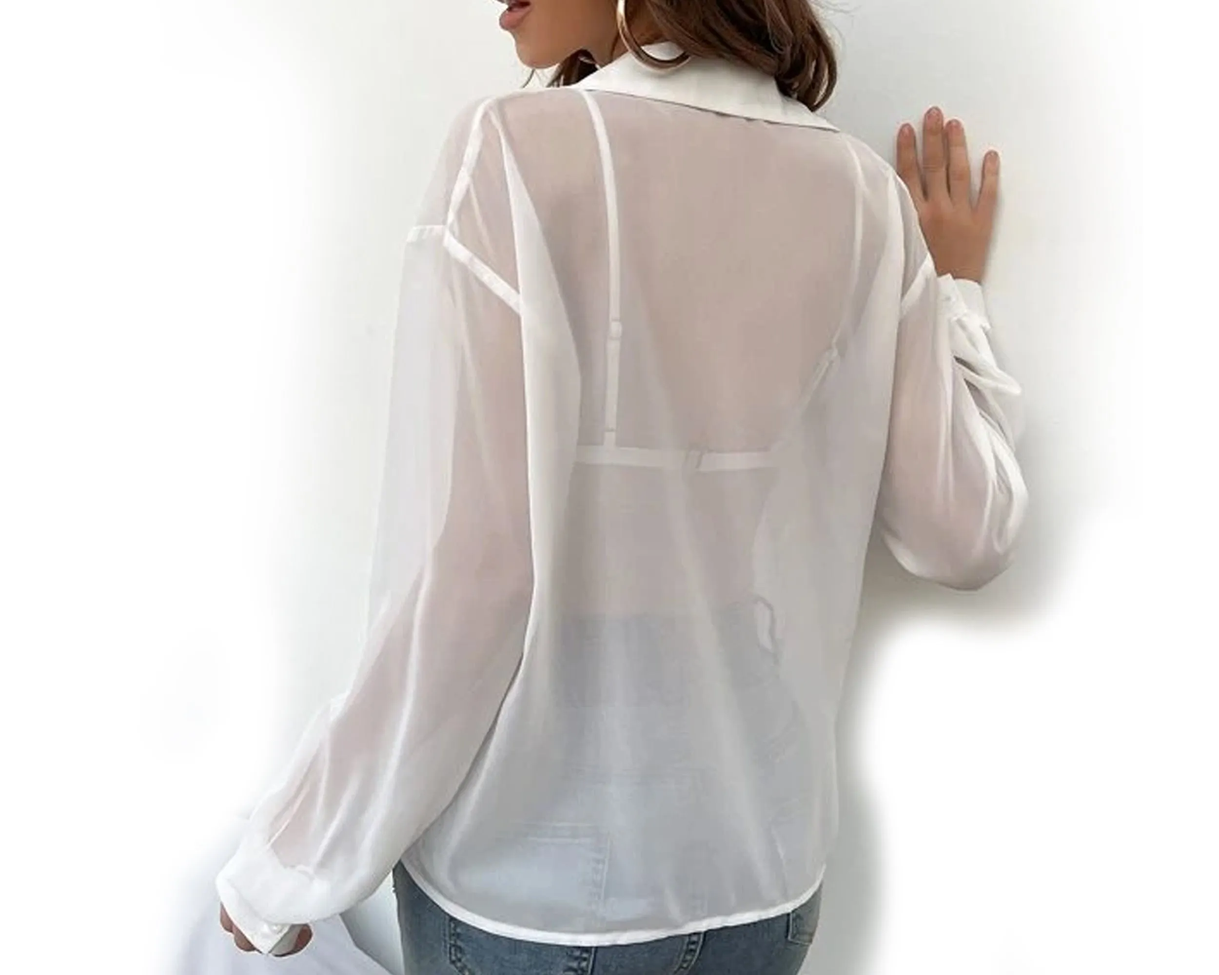 Women Mesh Shirt