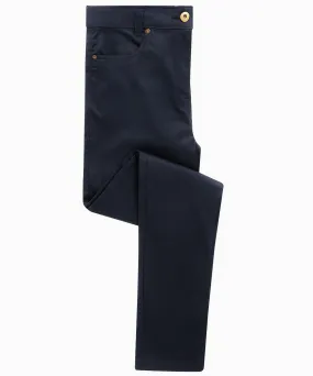 Womens performance chino jeans | Navy