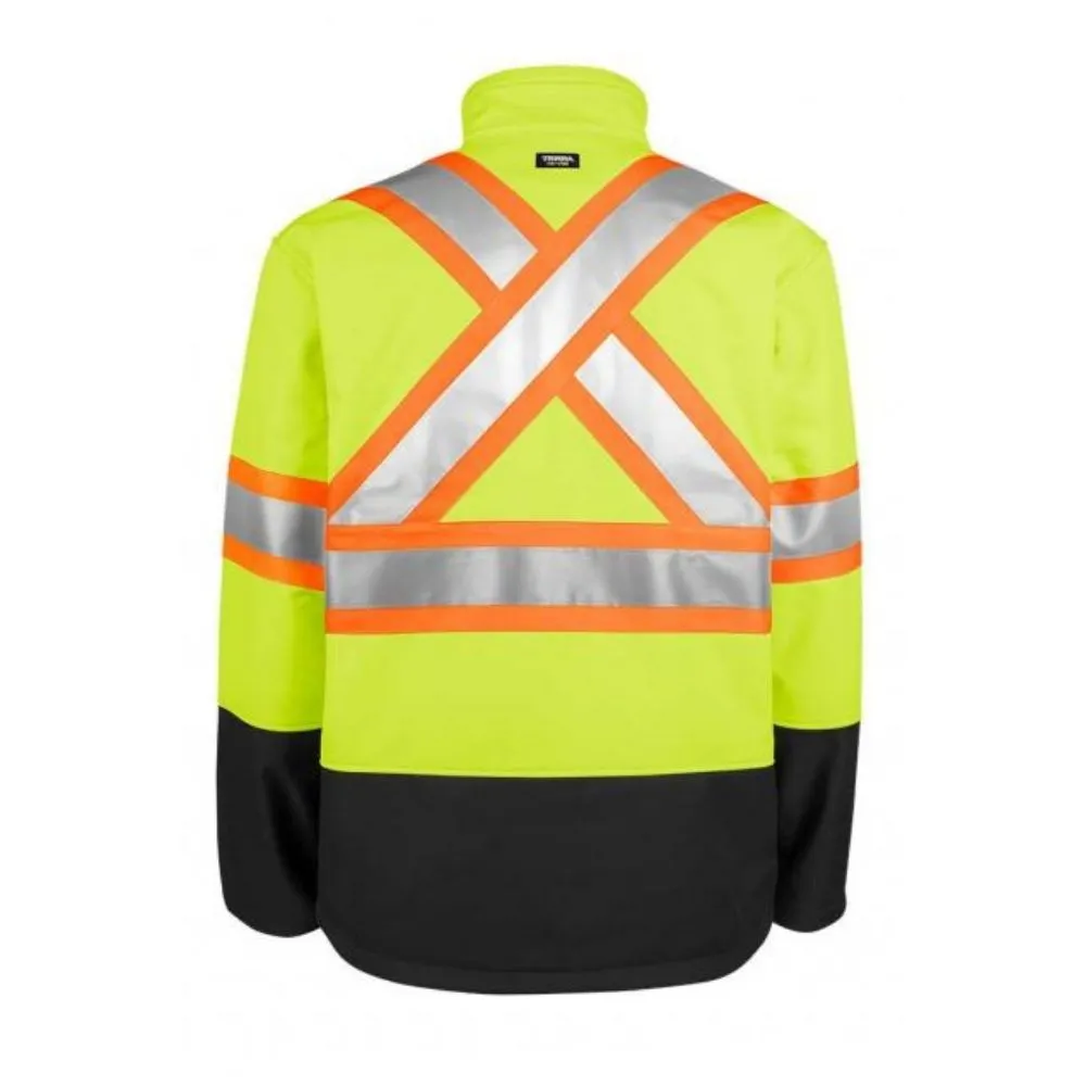 Women's Terra Hi Vis Softshell Jacket 116516WYL - Yellow