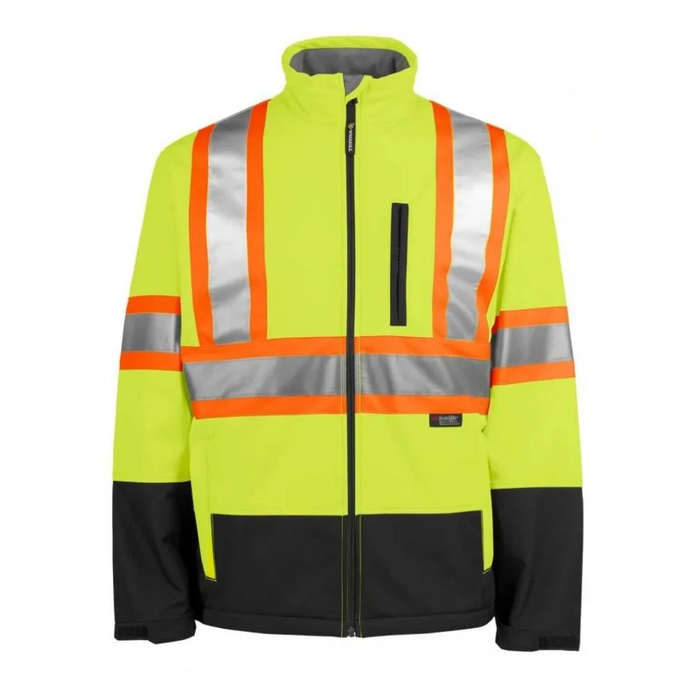 Women's Terra Hi Vis Softshell Jacket 116516WYL - Yellow