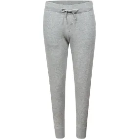 Womens Washable Cashmere Jogger Golf Light Grey Heather/Cream